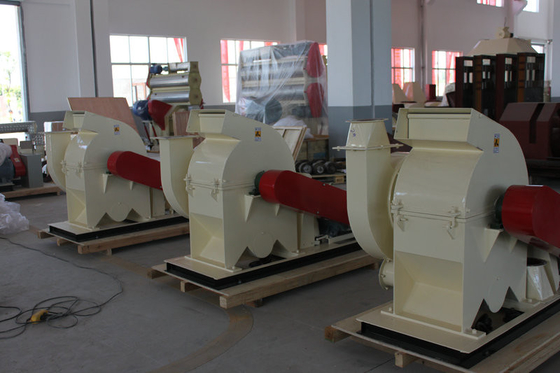 Direct Drive Wheat  Durability Rotor Balancing Feed Hammer Mill For Grinding Short Straw